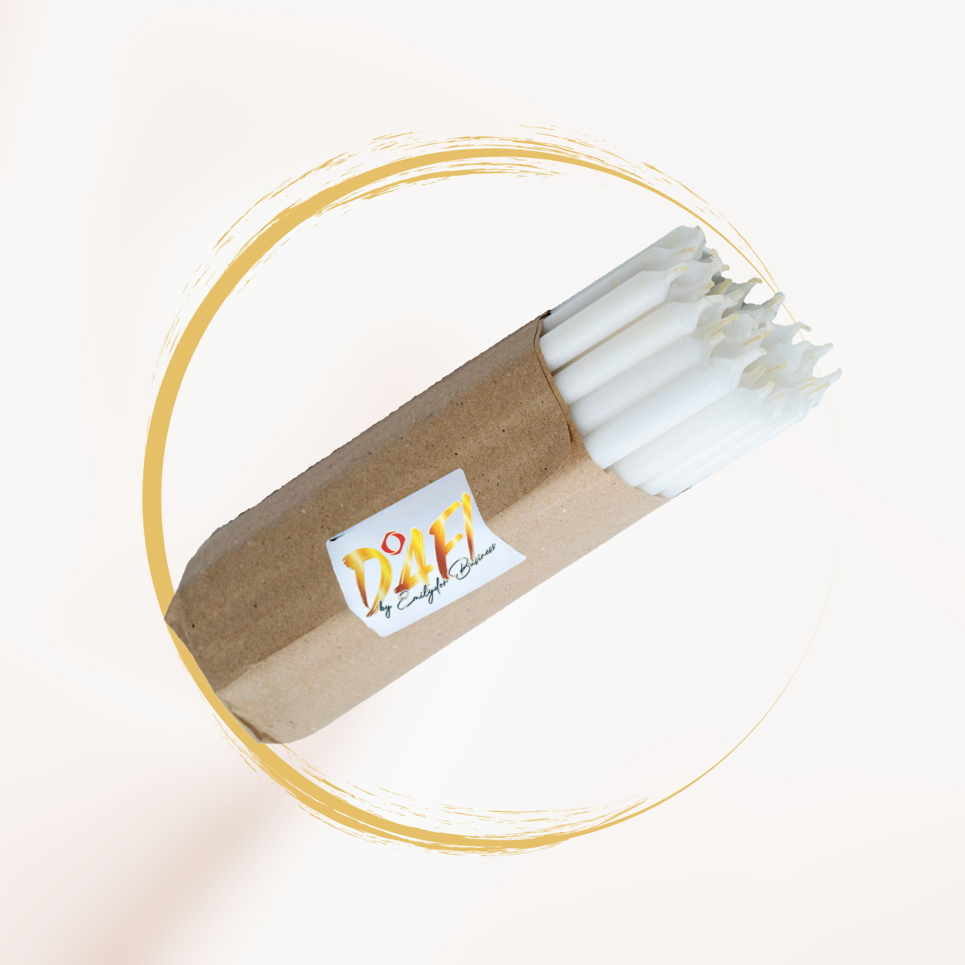 LUMÂNĂRI DECORATIVE 1000 GR (ALBE)